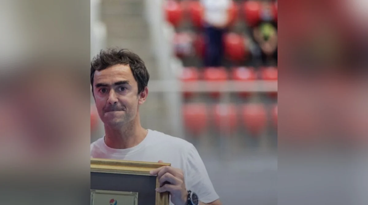 Nikola Foretić, handball coach at Handball Sun camp